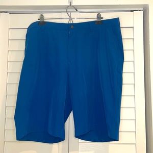 Adidas blue golf shorts size 40